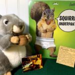 Collage of squirrel memorabilia